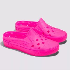 Vans Hot Pink Slip on Water Shoes- Size 7